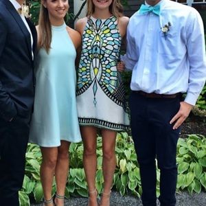 Lulus halter neck mini dress